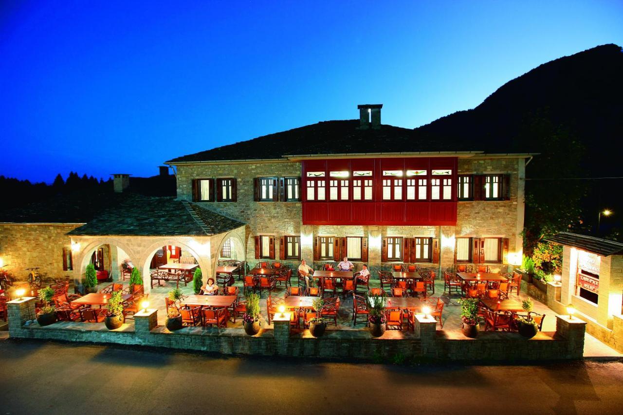 Hotel Δρακολιμνη Tsepelovo Exterior foto