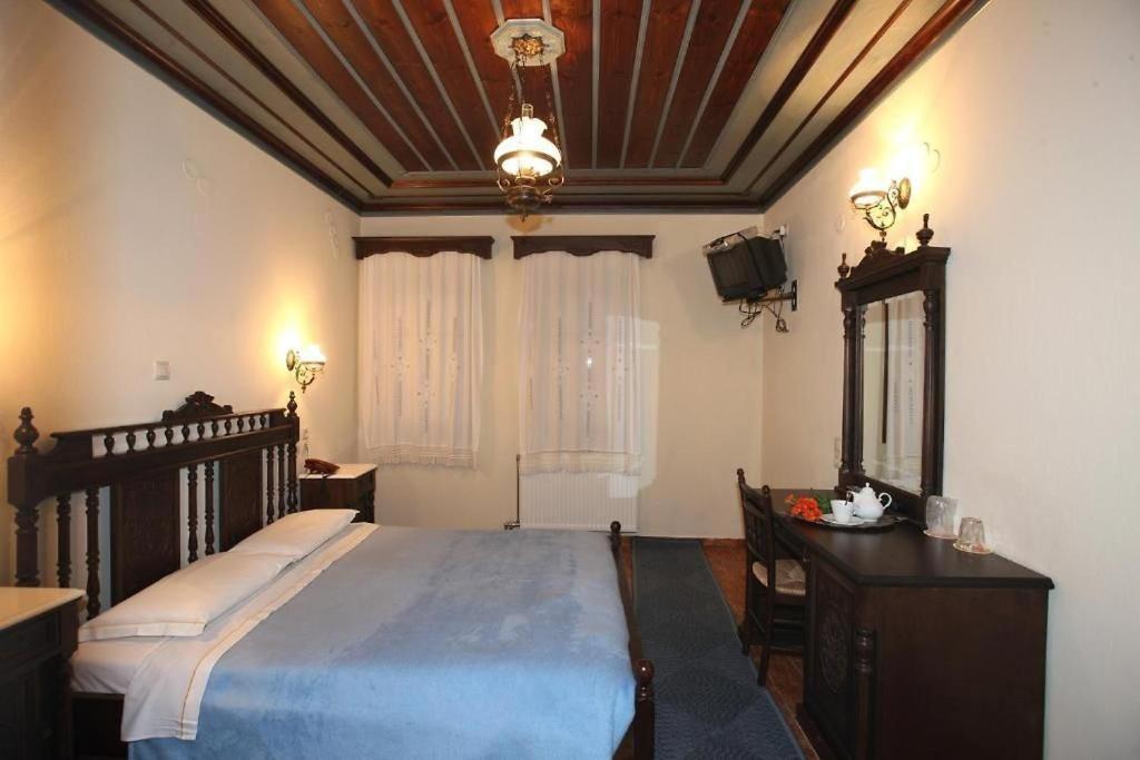 Hotel Δρακολιμνη Tsepelovo Exterior foto